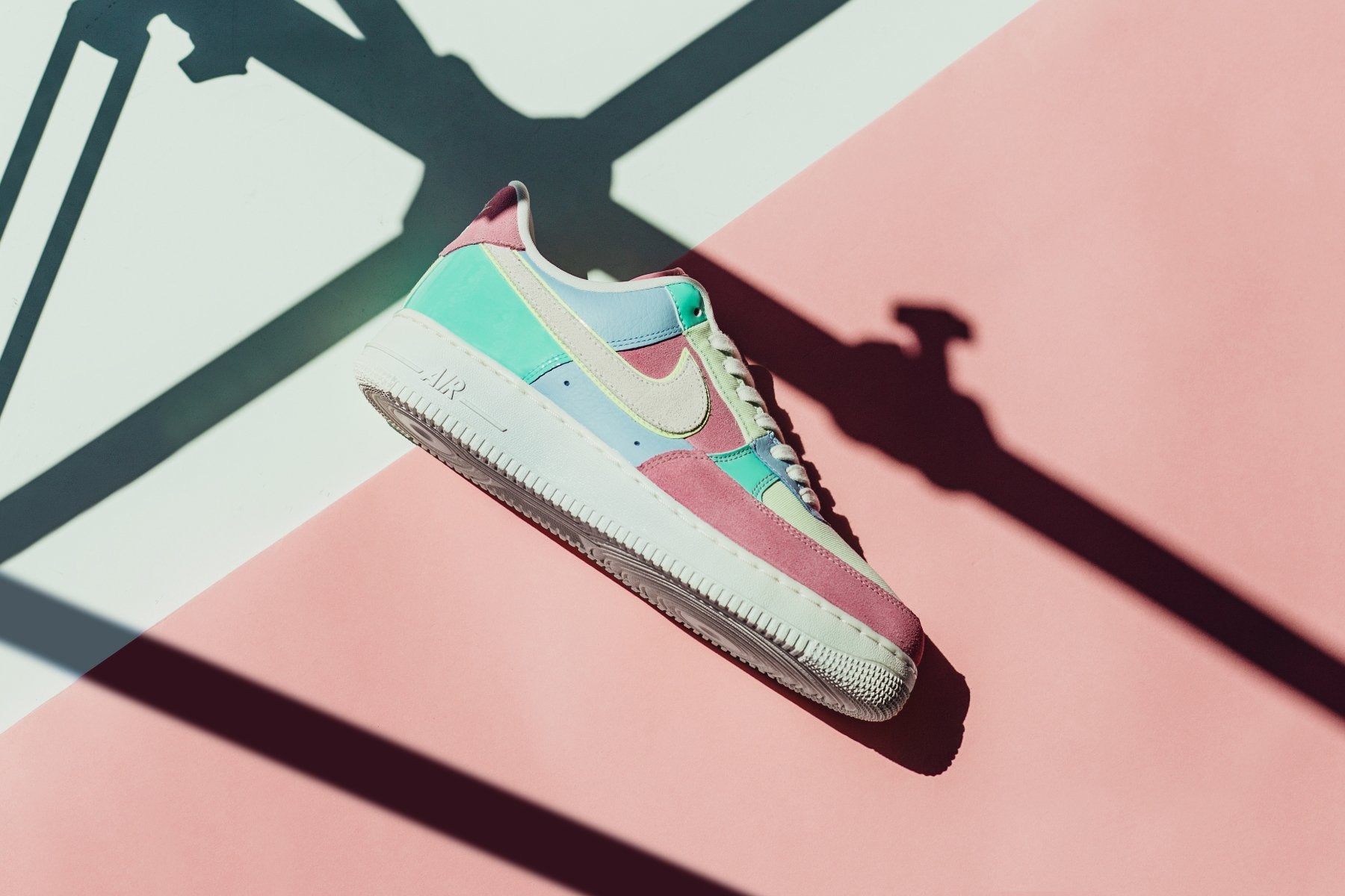 nike air force 1 low ice blue/sail/hyper turquoise/barely volt