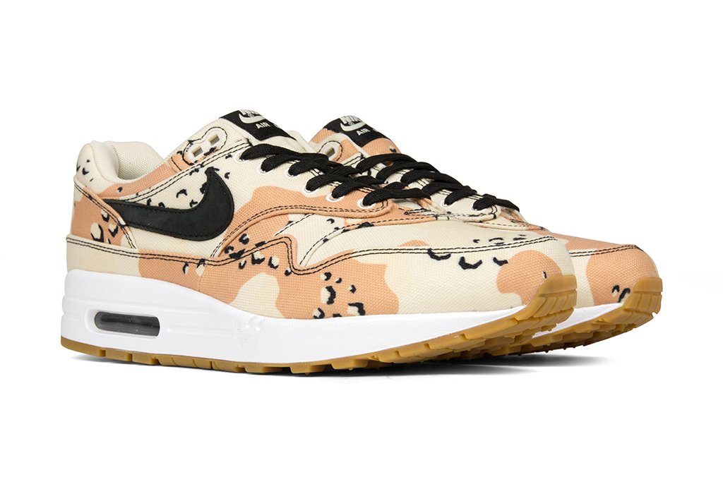 nike air max 1 premium beach black praline & cream