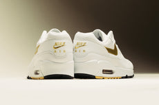 nike air max white and gold