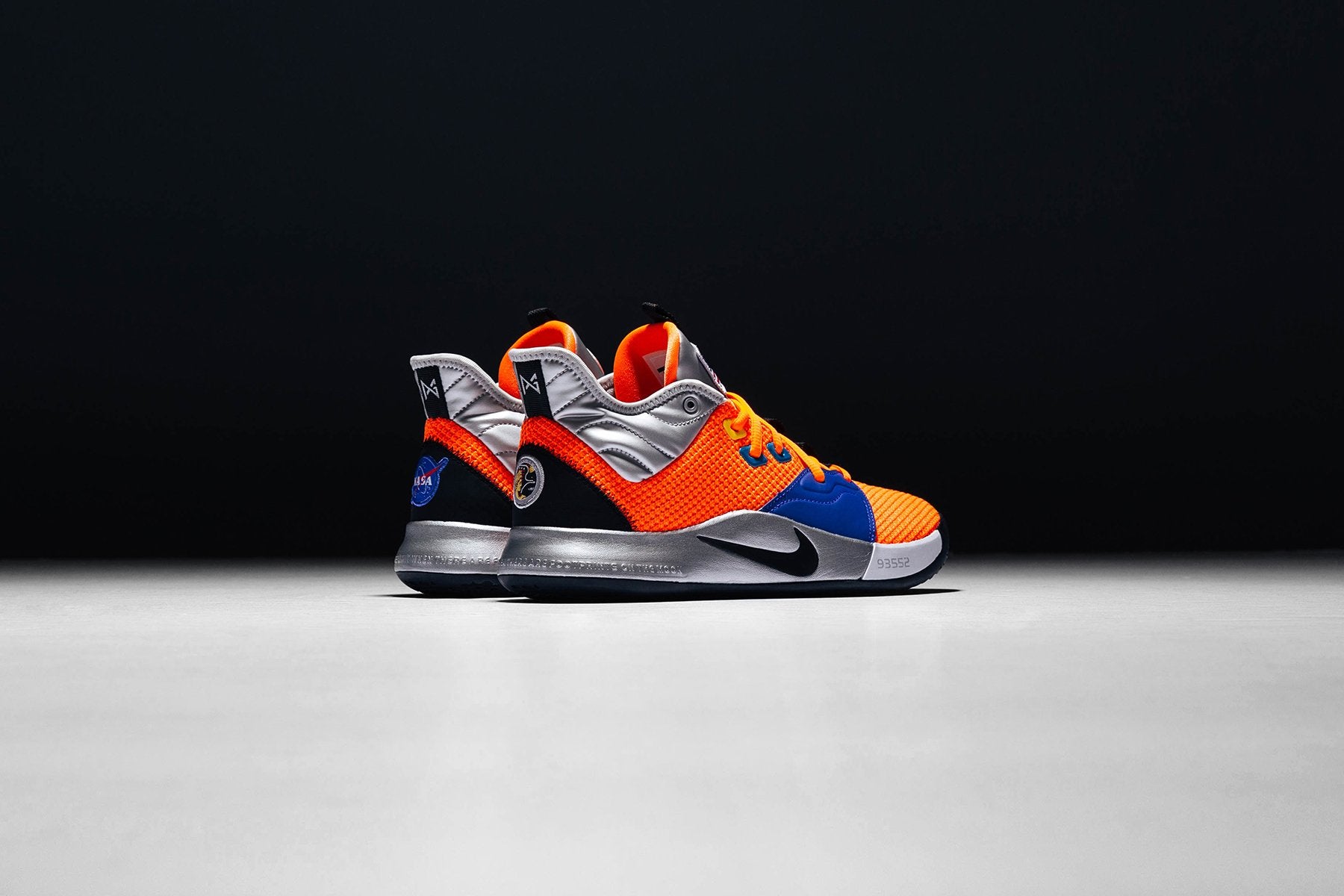 nike pg 3 nasa total orange