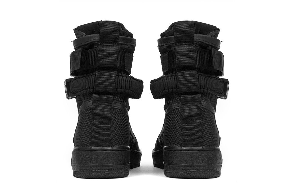 nike sf air force 1 high triple black