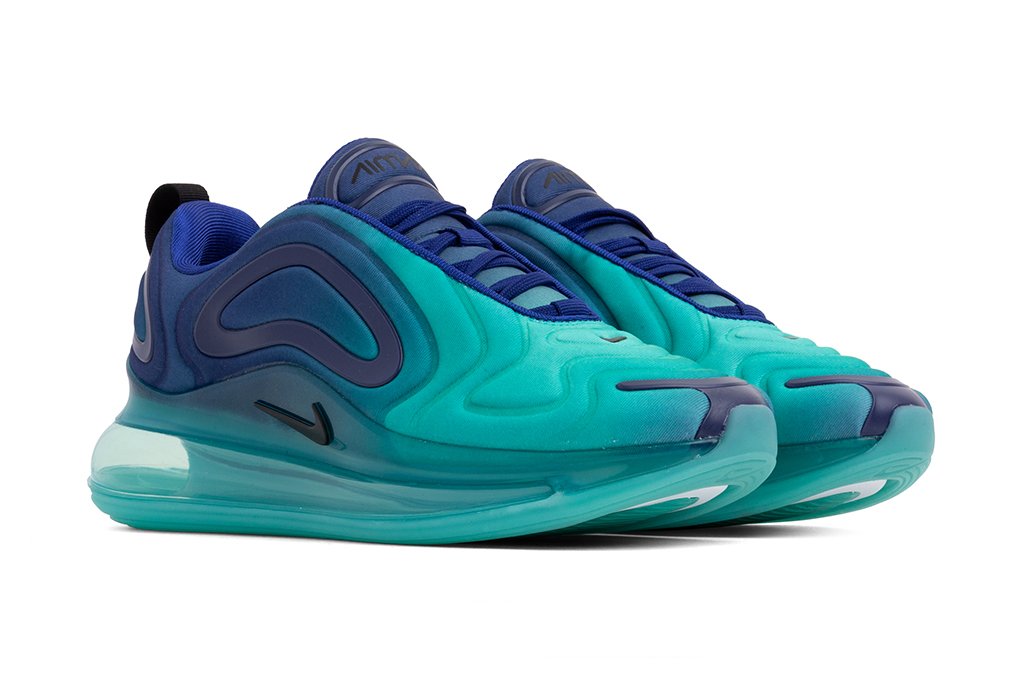 Nike Women's Air Max 720 - Deep Royal Blue/Hyper Jade – Feature