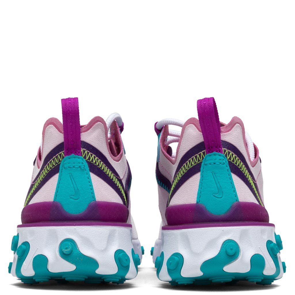 Nike Women's React Element 55 - Magic Flamingo/Vivid Purple/Eggplant ...