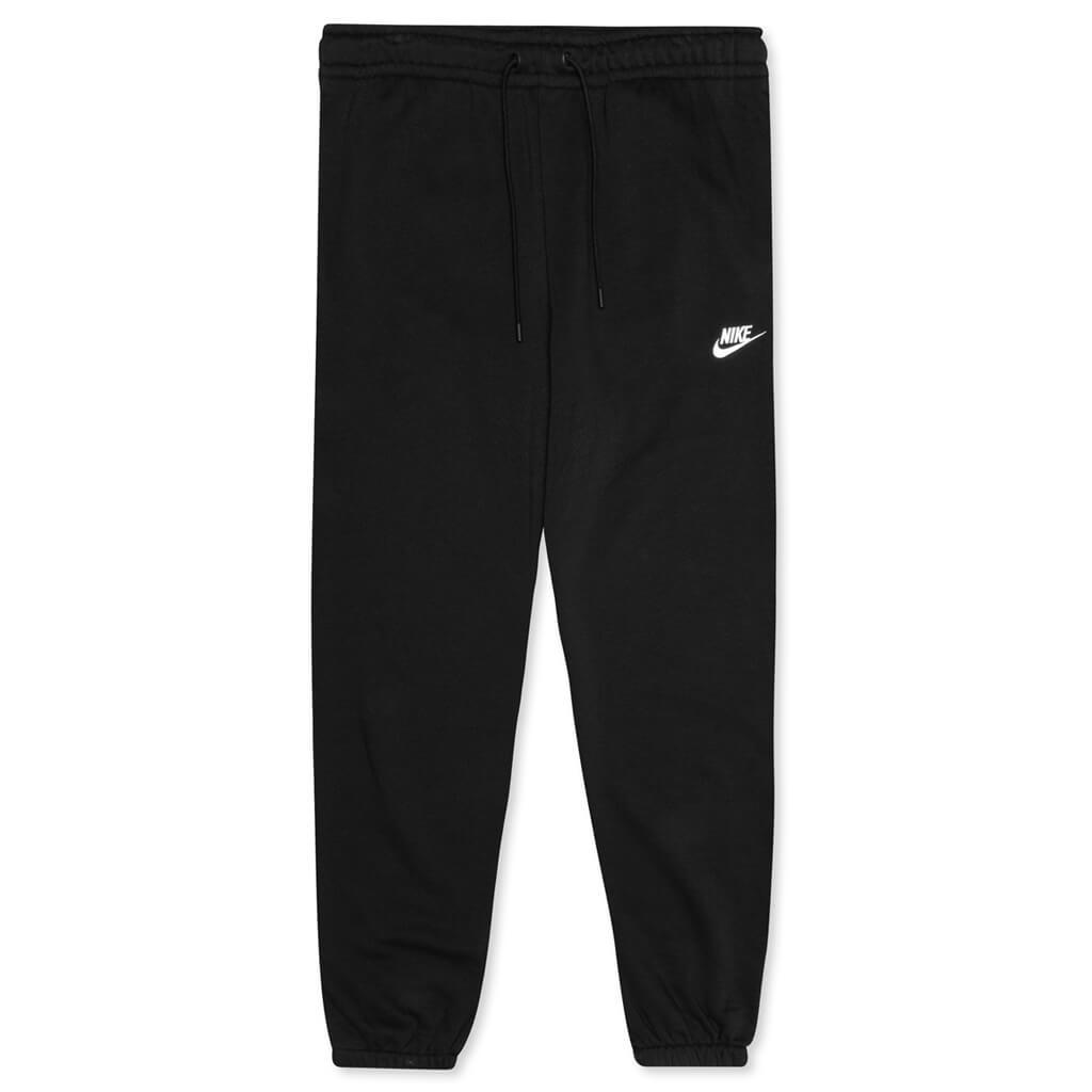 Nike Women's Sportswear Essential Fleece Pants - Black/White – Feature