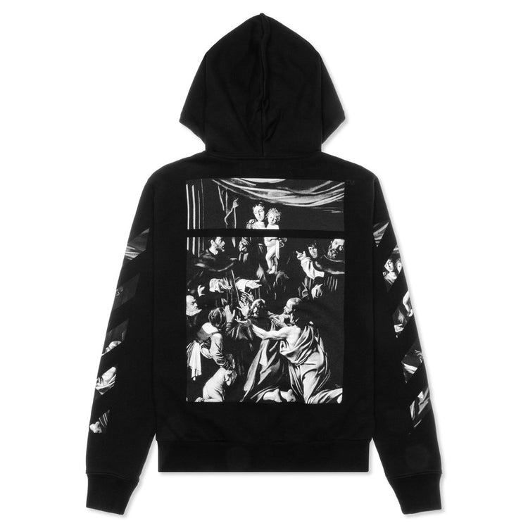 Off-White c/o Virgil Abloh Caravaggio Square Slim Zip Hoodie - Black/M ...