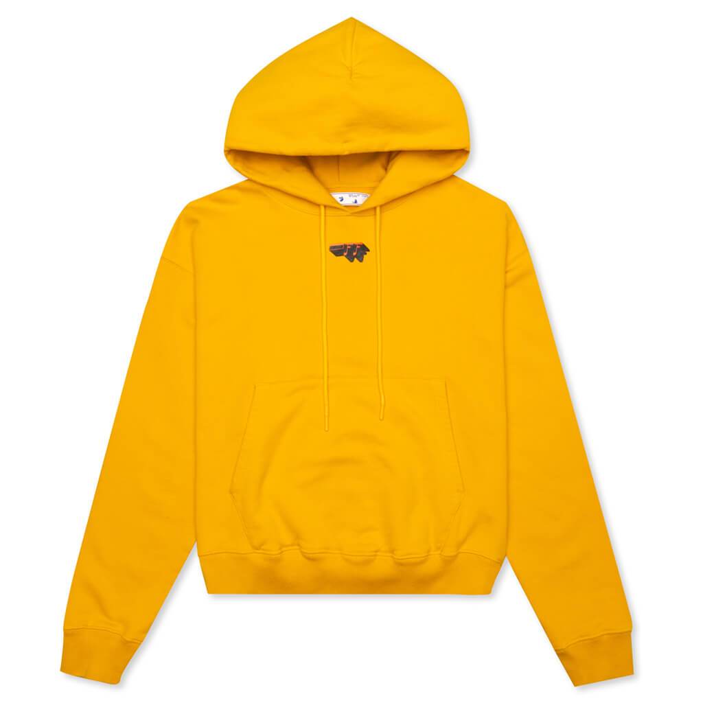 Off-White c/o Virgil Abloh Mirko Artist Over Hoodie - Yellow/Black ...