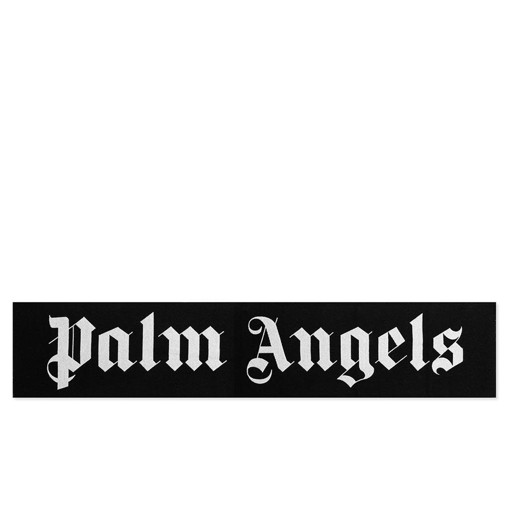 Palm Angels Iconic Logo Scarf - Black/White – Feature