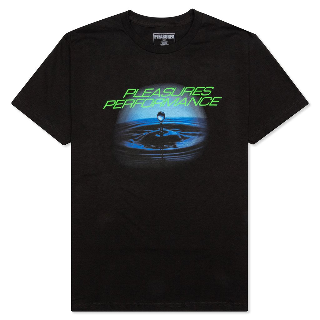 PLEASURES Performance T-Shirt - Black – Feature