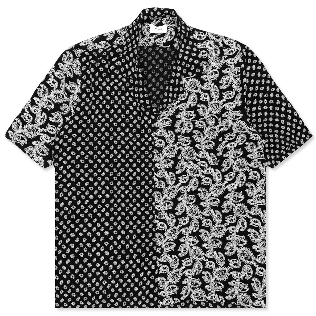 Rhude Bandana Panel Hawaiian Shirt - Black – Feature