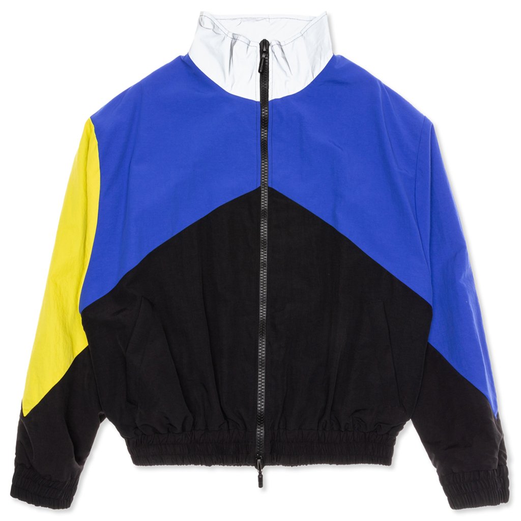 Rhude Flight Jacket - Blue/Black/Yellow – Feature