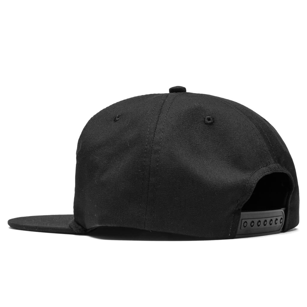 Rhude Red Logo Hat - Black – Feature