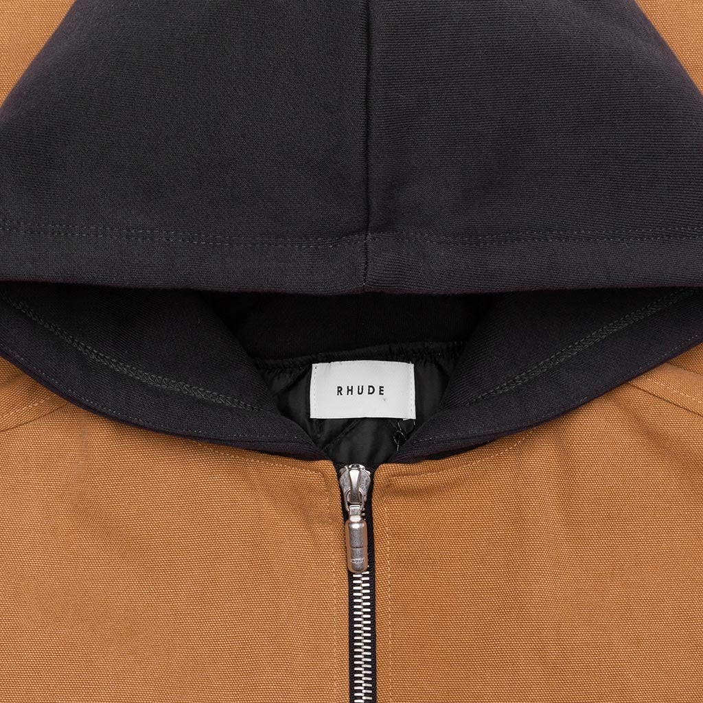 Rhude Worker Jacket w/ Hood - Beige – Feature