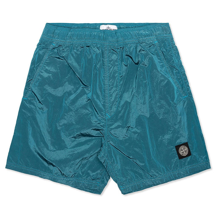 Stone Island Nylon Metal Shorts - Turquoise – Feature