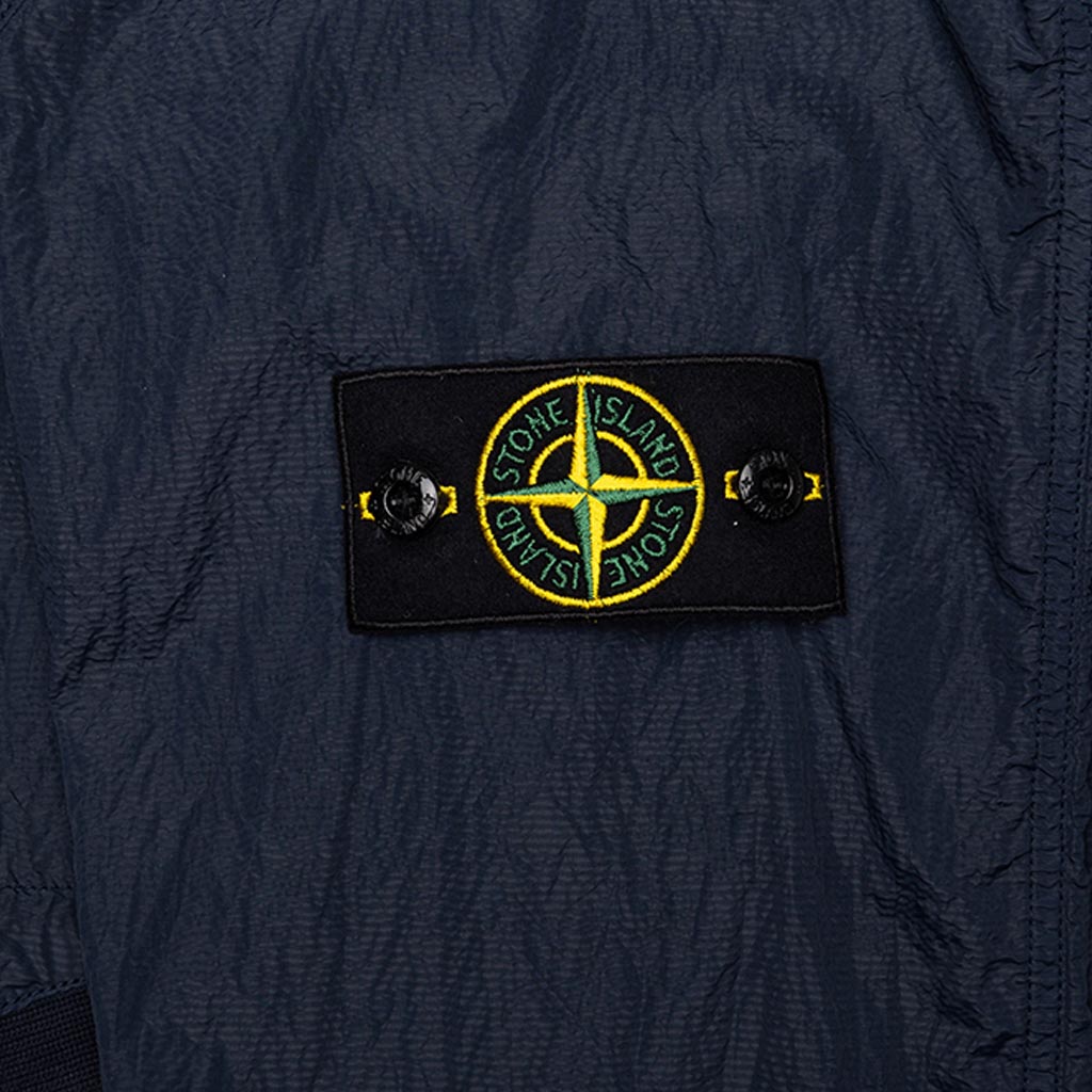 Stone Island Over Shirt Logo Patch Jacket - Marine Blue – Feature