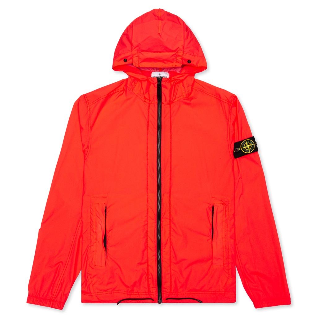 Stone Island Packable Jacket - Lobster Red – Feature