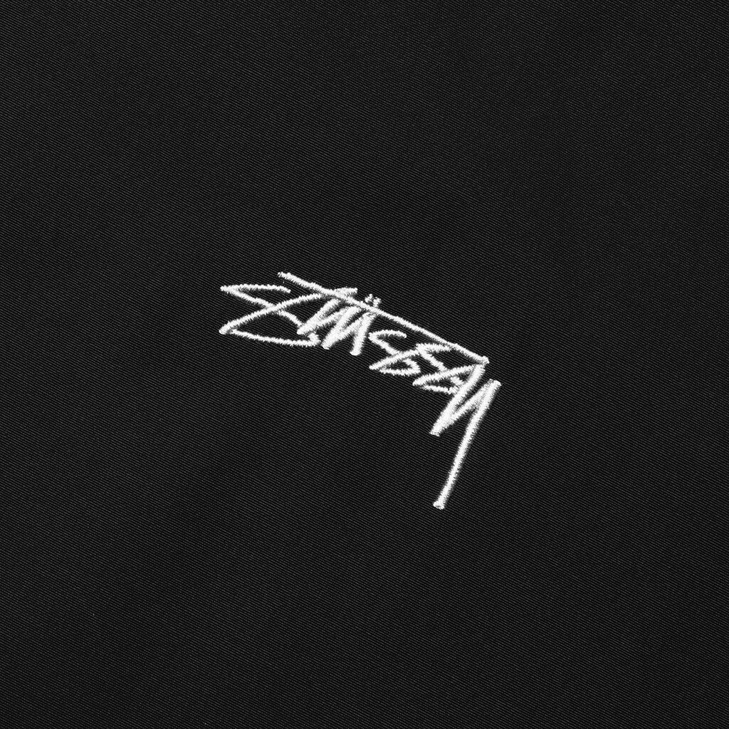 Stussy Classic Coach Jacket Black Feature