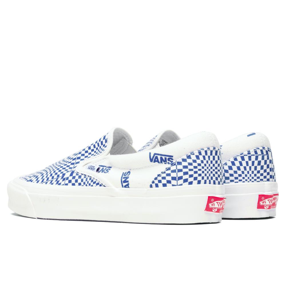 vans vault slip on blue