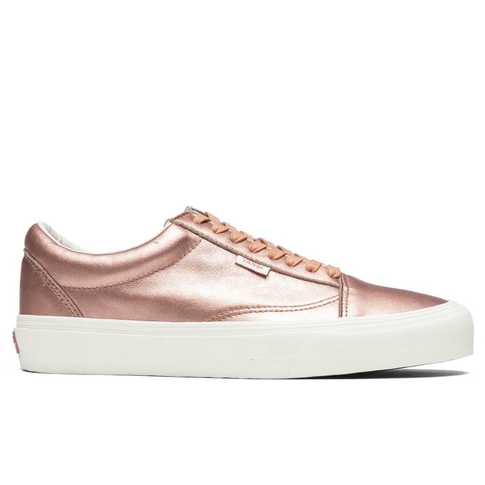 khaki vans rose gold