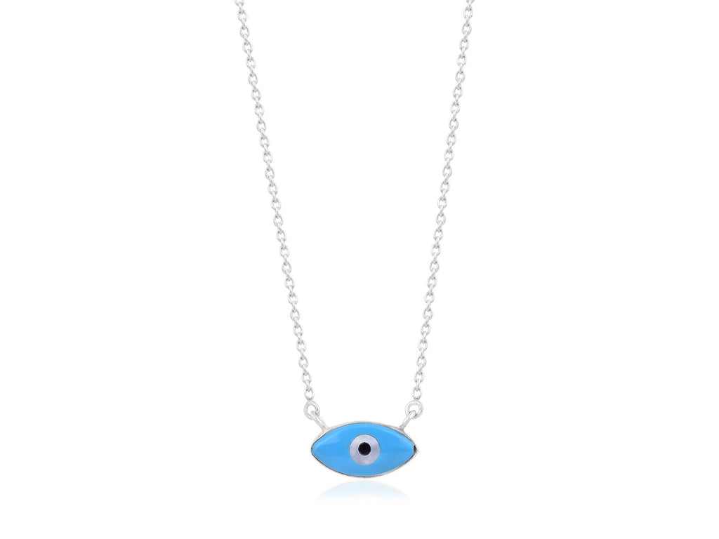 lesa michele evil eye necklace