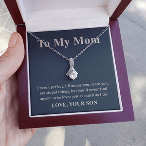 My Mom - I'm Not Perfect - Alluring Necklace