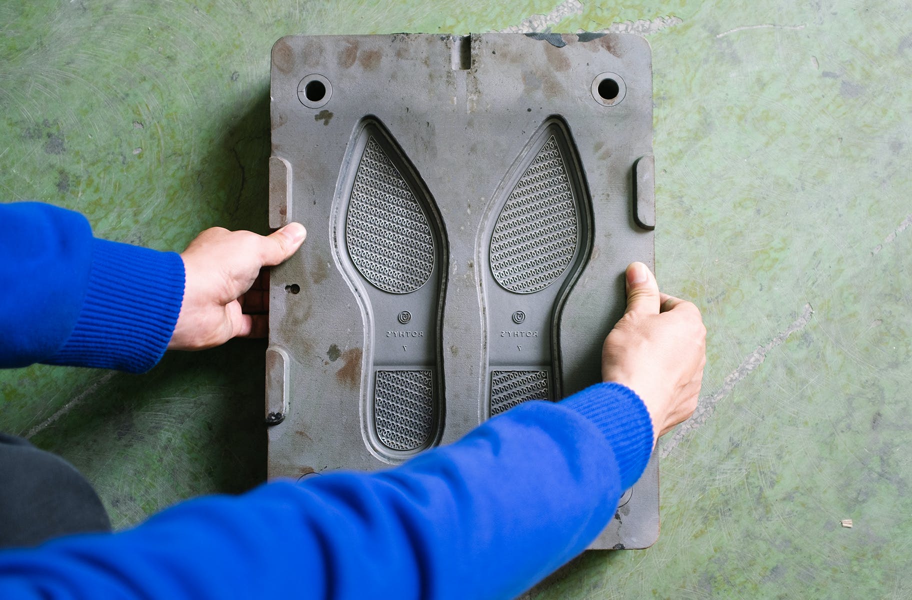 Our outsole molds. 