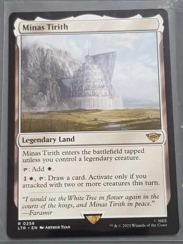 Minas Tirith M/NM Magic: The Gathering MTG The Lord Of The Rings