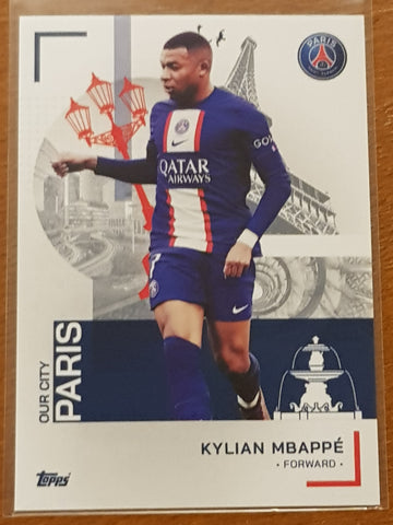 Cartes invitations Foot Kylian Mbappe 01