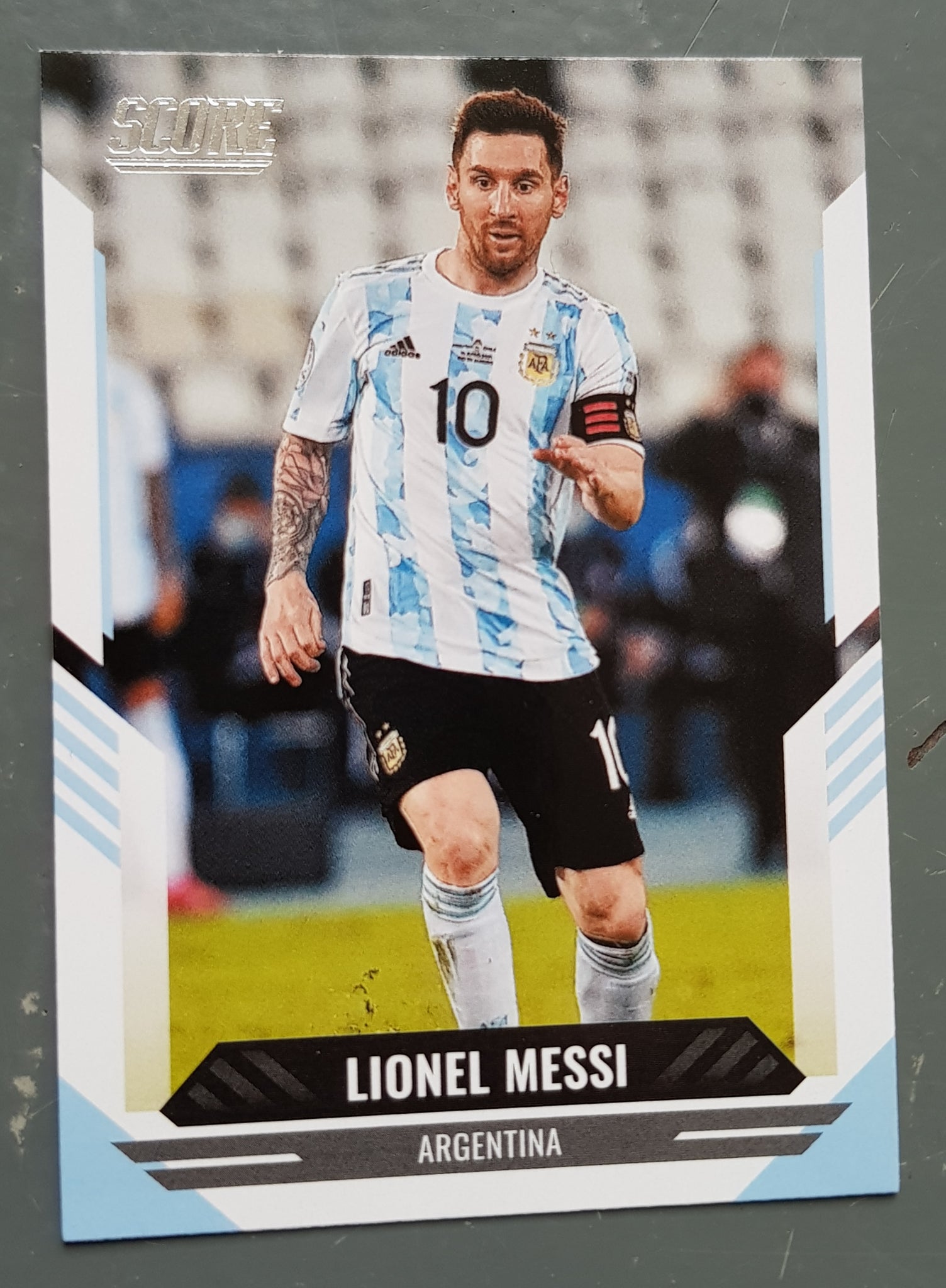 2021-22 Panini Score FIFA Lionel Messi #71 Trading Card – Rotterdam Comics