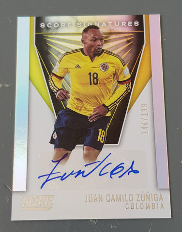 2016-2017 Panini Select Soccer Arturo Vidal /75 #S-AV Autograph 