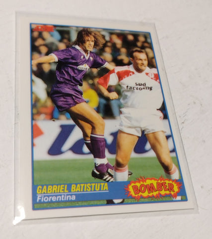 1992 Score Calciatori Serie A & B Gabriel Batistuta #84 Rookie 