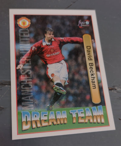 1997 Futera Manchester United David Beckham #62 Rookie Card 