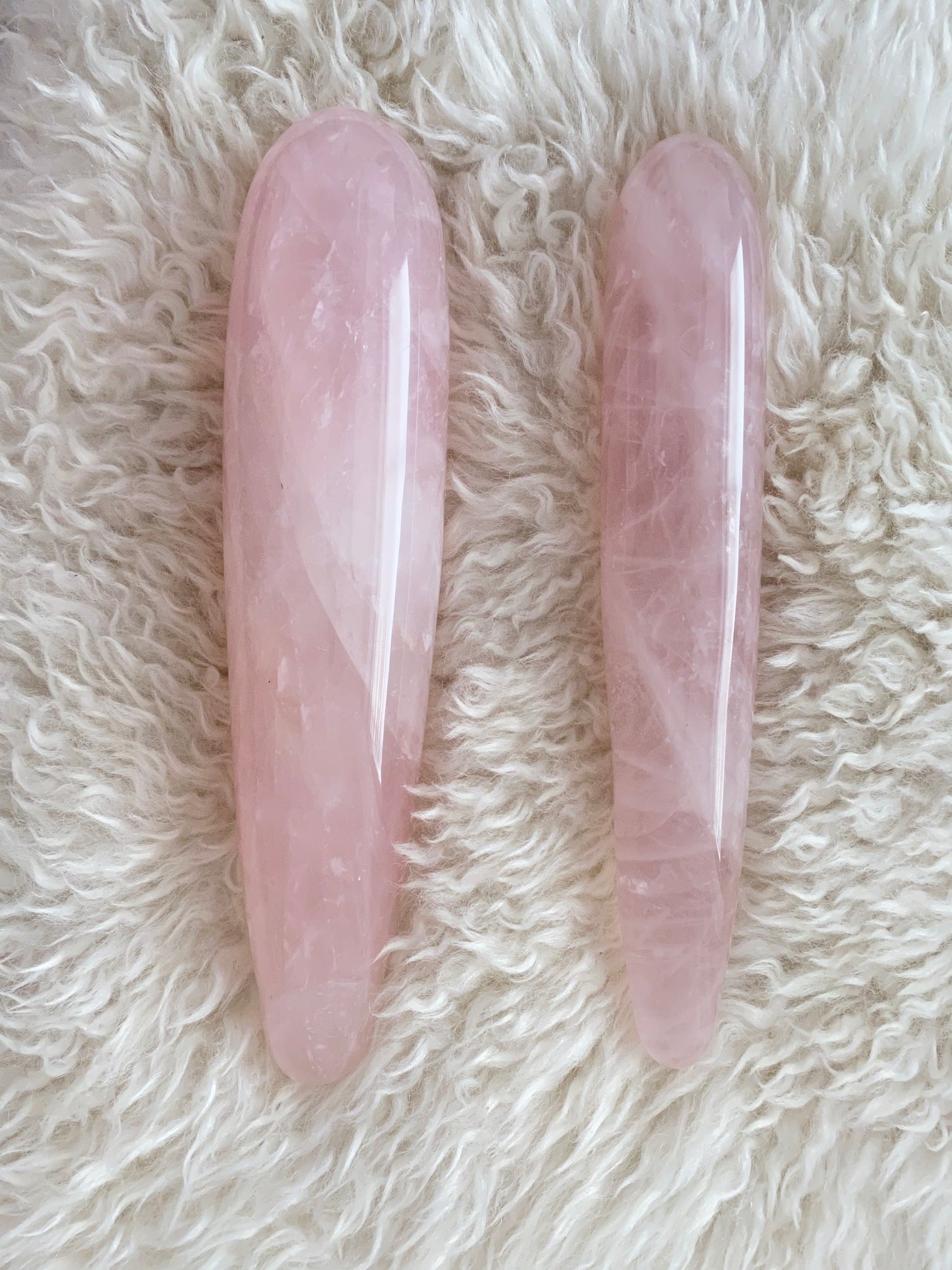 ローズクオーツワンド / Rose Quartz Pleasure Wand – Goddess Temple