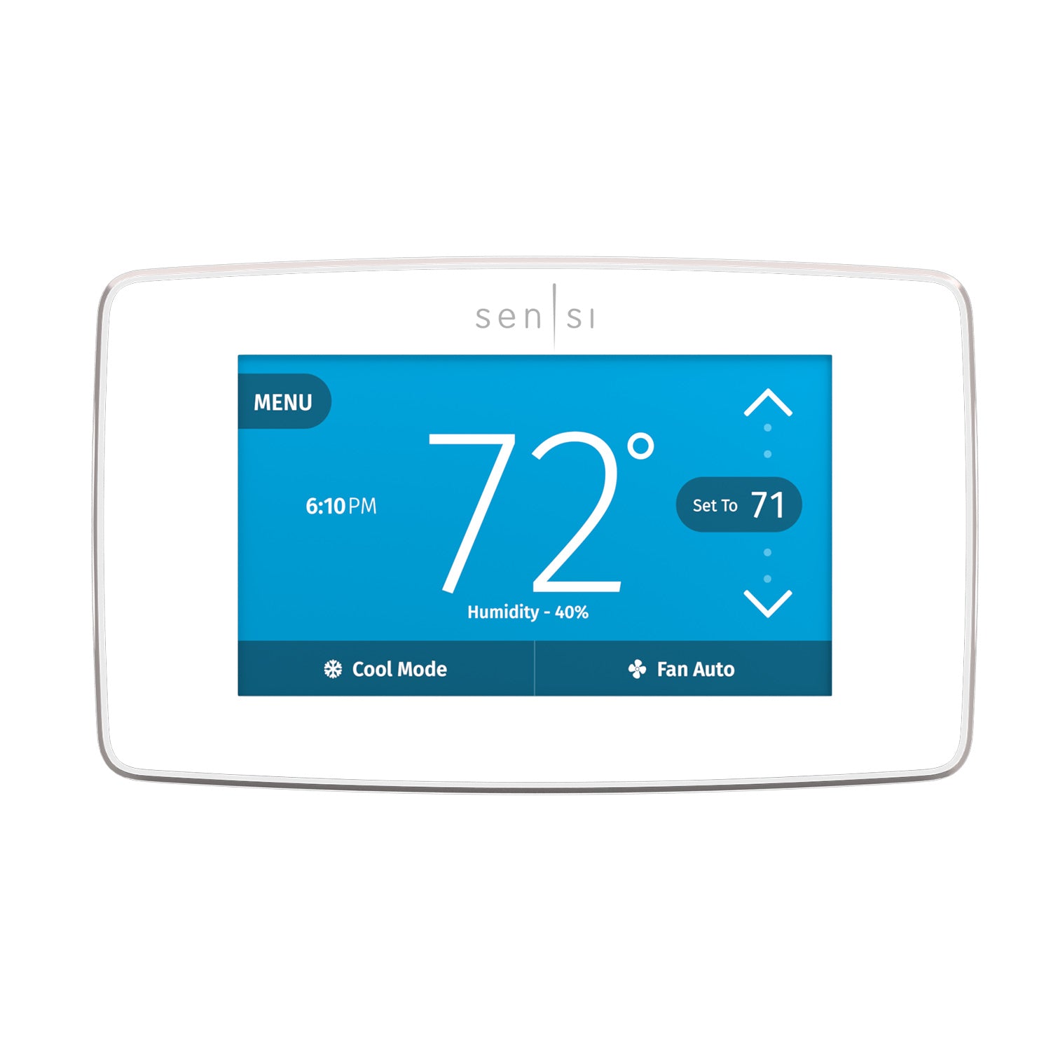 Sensi Touch Smart Thermostat White Entergy Solutions MS Marketplace