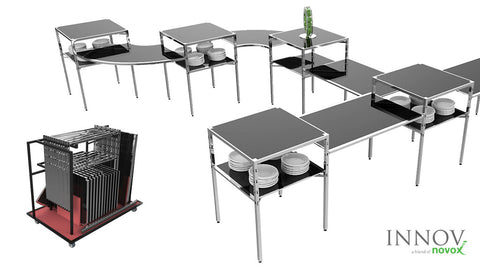 Innov Laser Collection Designer Buffet Tables