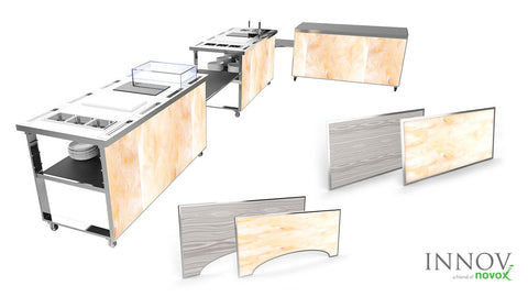 Innov™ Panel Collection – Designer Modular Buffet System