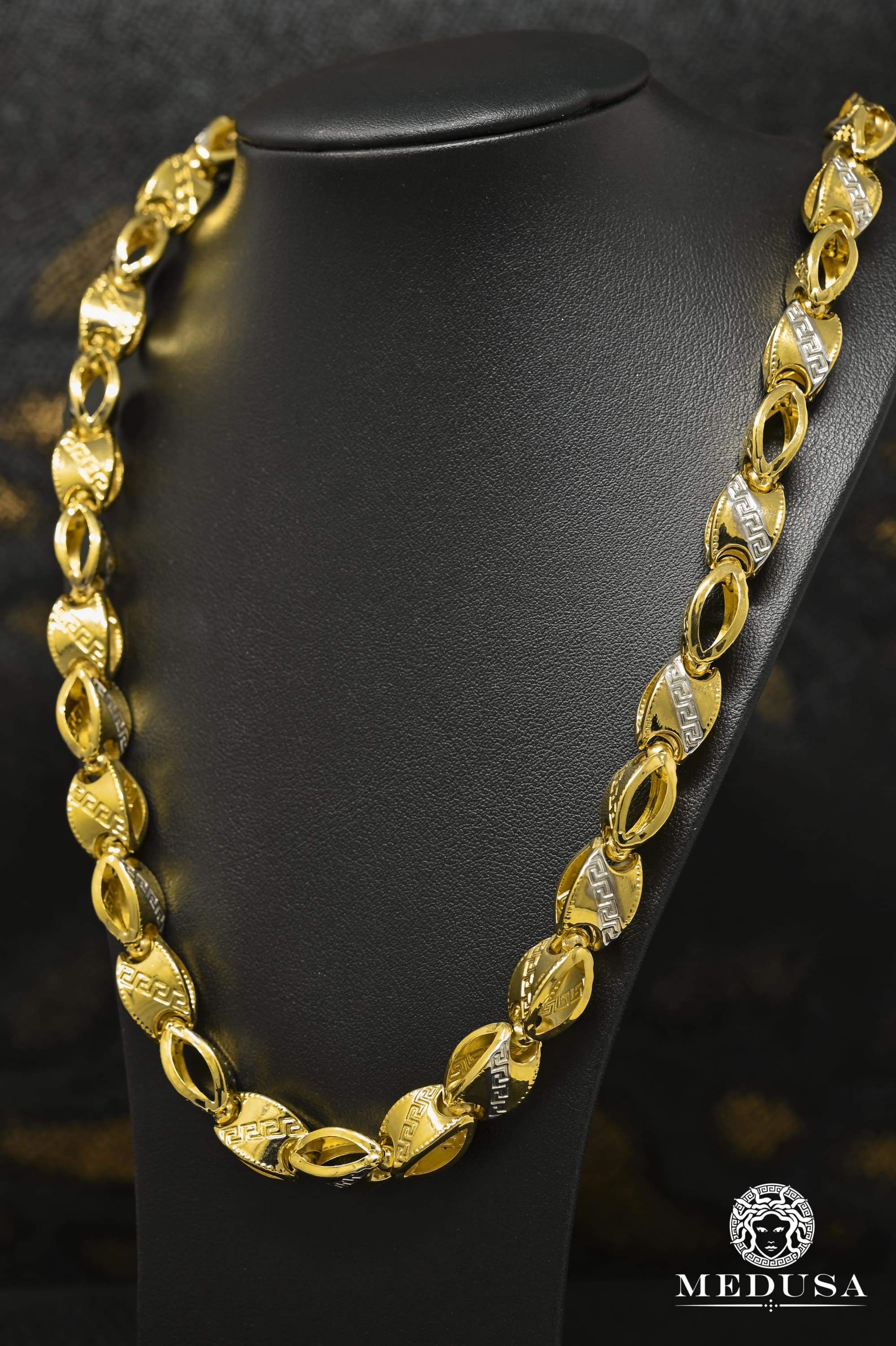 solid gold versace chain