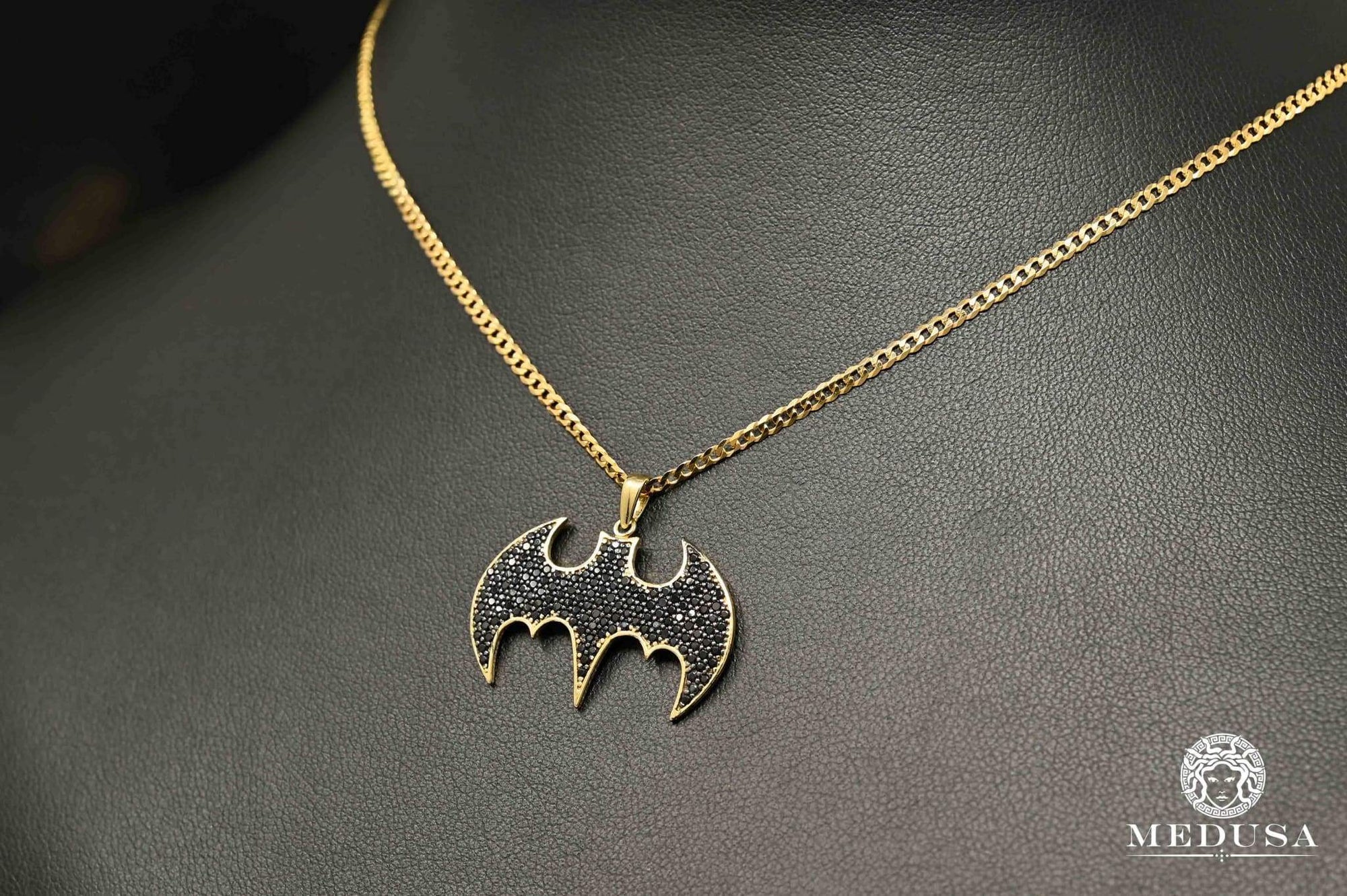 10K Gold Pendant | Batman X1 Miscellaneous Pendant | Medusa jewelry -  Medusa Jewelry