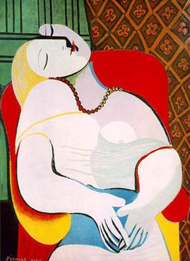 Picasso painting Le Reve 1932
