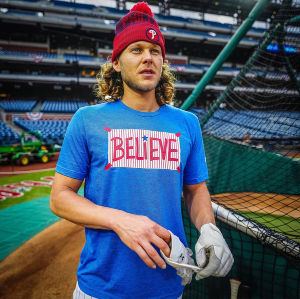 Philadelphia Phillies Alec Bohm Belive T-Shirt Phillygoat