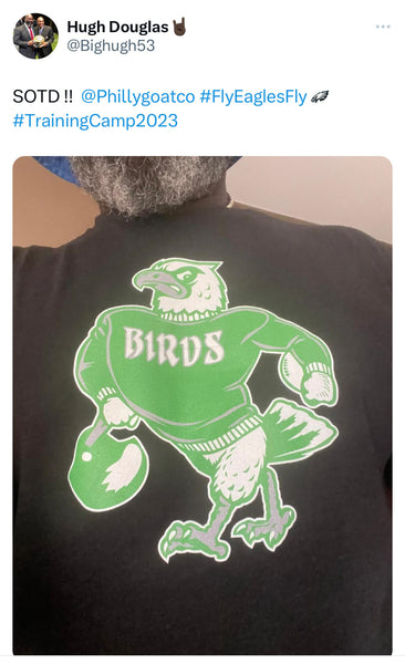 Birds Retro Mascot T-Shirt, Philadelphia Eagles Inspired
