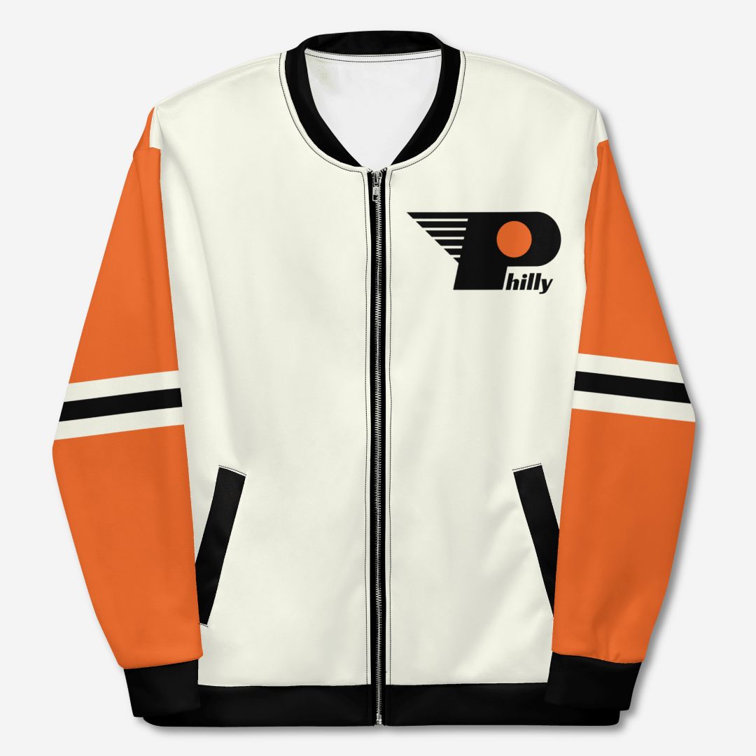 Vintage Retro Philly Hockey Jersey Hoodie | Philadelphia | Flyers Inspired | phillygoat 2XL