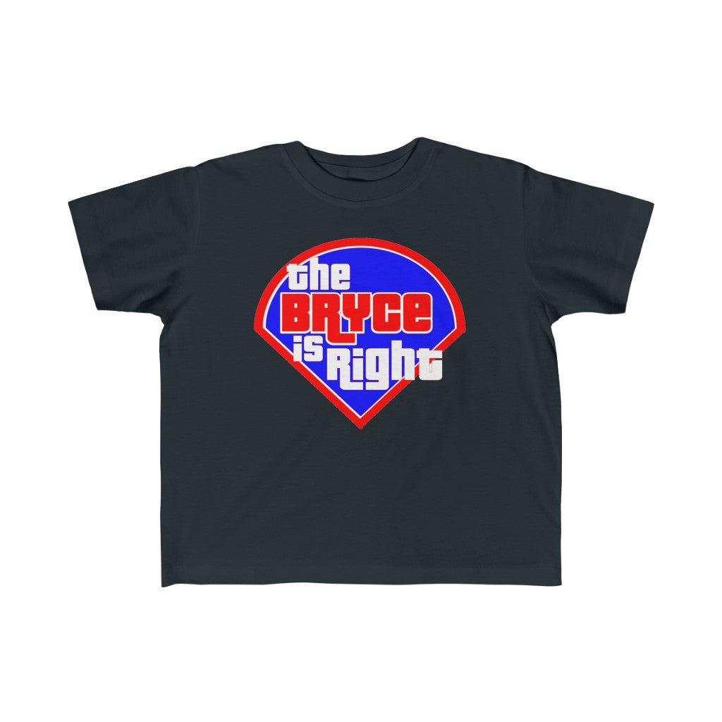 Printify Pat Burrell Is My Biological Father Kids T-Shirt | Philadelphia Baseball | phillygoat Black / 5-6T
