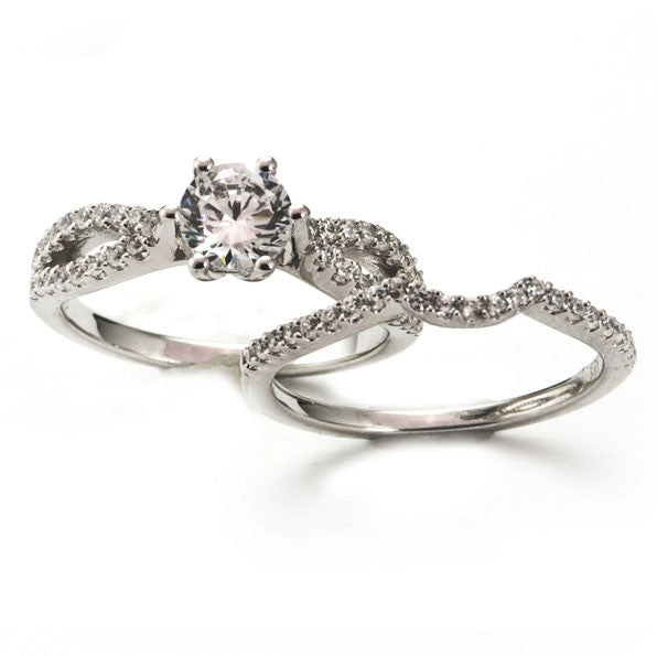 Bridal Diamond Engagement Rings Wedding Set – Engagement & Wedding Band ...