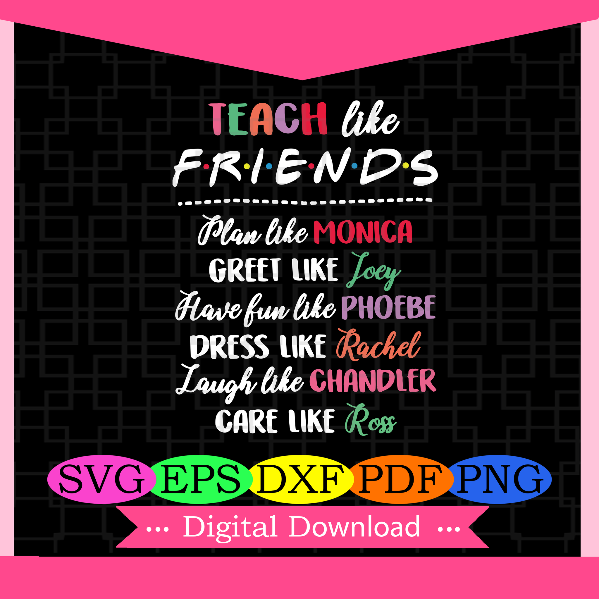 Download Teach Like Friend Teacher Svg Teacher Life Svg Love Teacher Life Teacher Teacher Life Teacher Gift Teacher Anniversary Teacher Birthday Teacher Appreciation Teach Love Inspire File Silkysvg