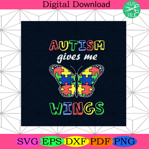 Free Free Autism Butterfly Svg 585 SVG PNG EPS DXF File