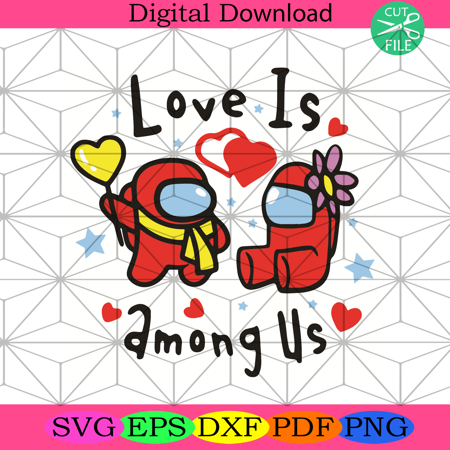 Free Free 169 Love Is Among Us Svg SVG PNG EPS DXF File