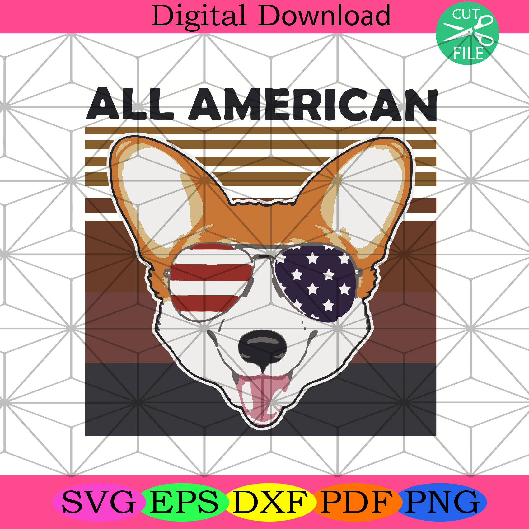 All American Svg Trending Svg, American Svg, America Flag Svg