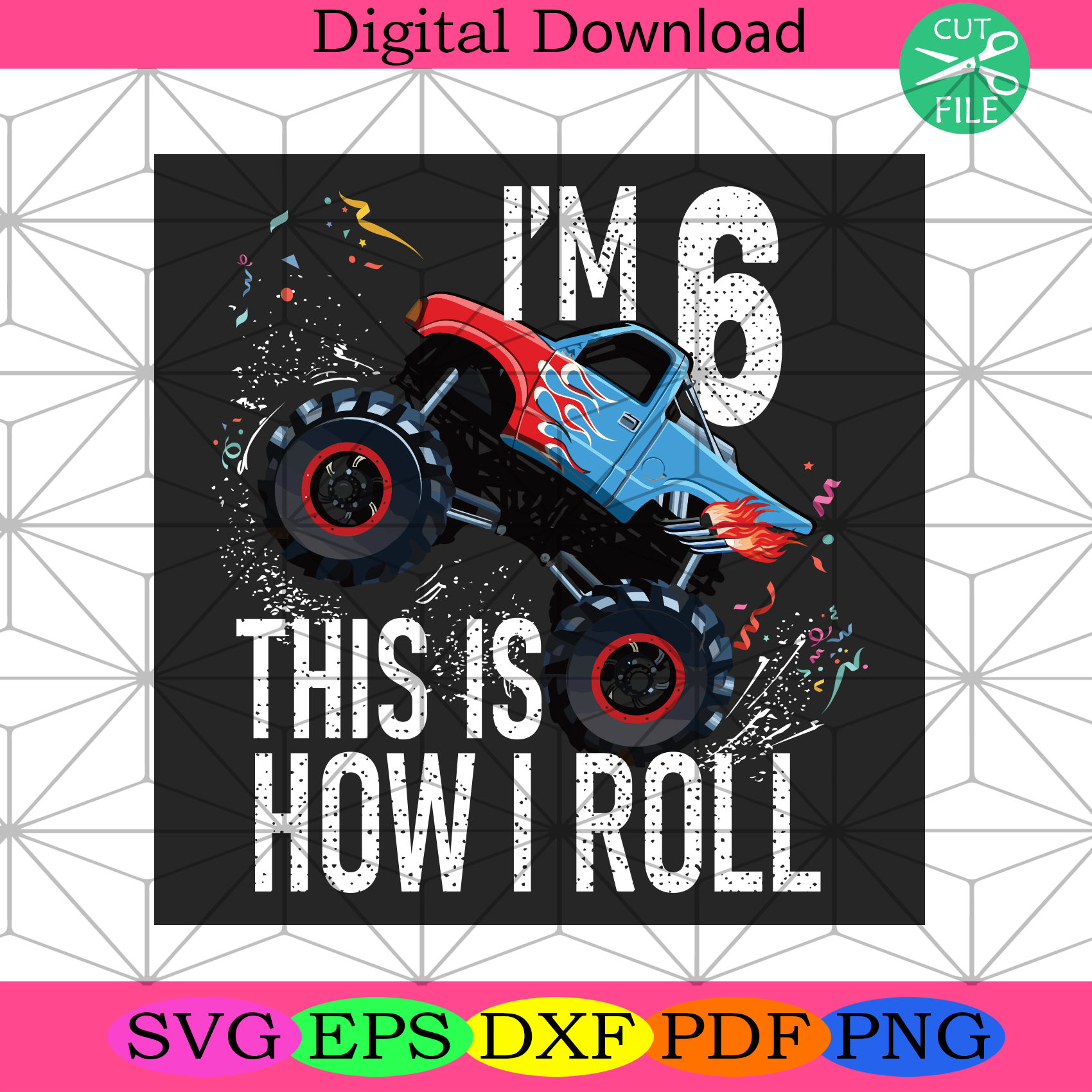 Free Free 70 Monster Truck Birthday Svg SVG PNG EPS DXF File