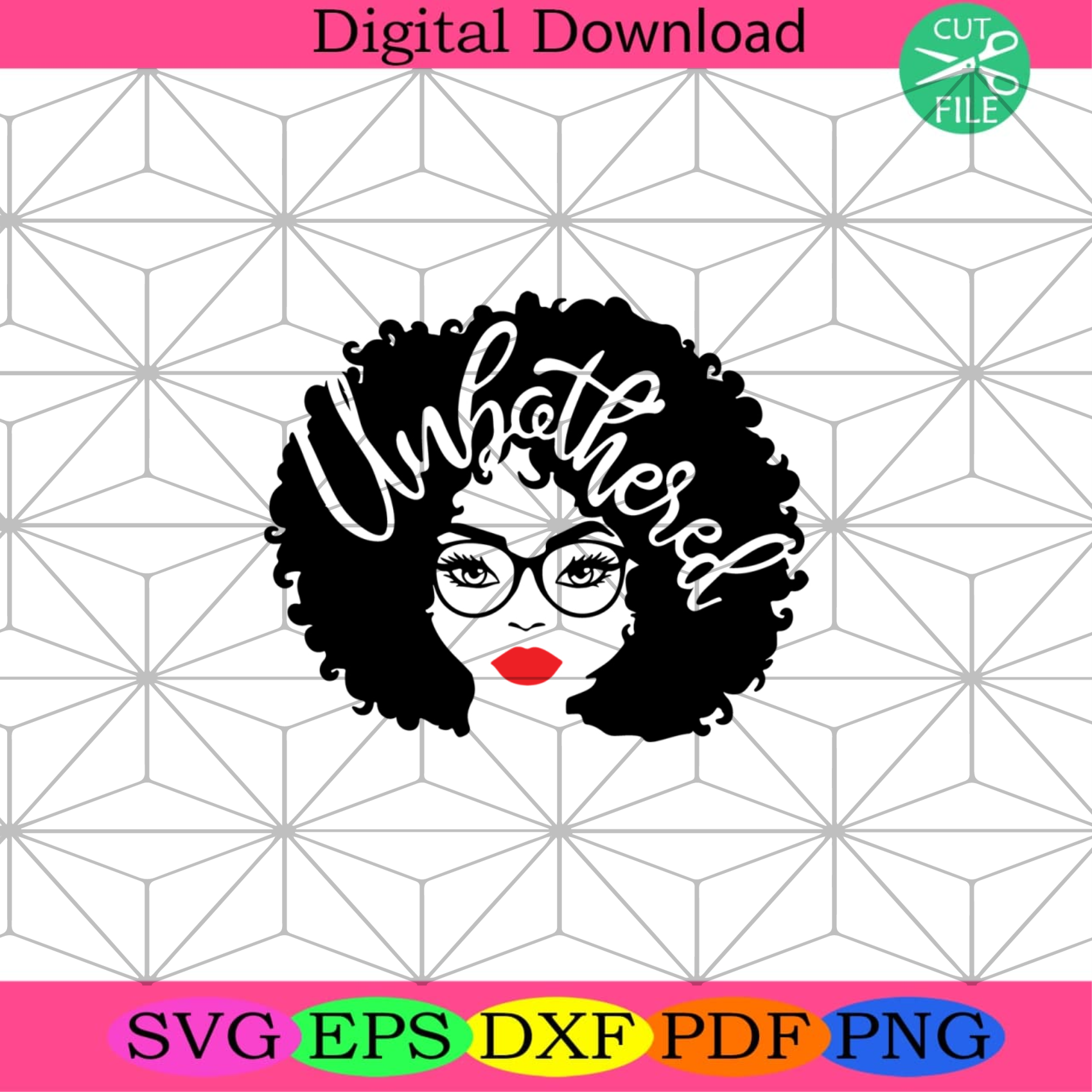 Unborthered Black Girl Svg, Black Girl Svg, Unborthered Svg - SilkySVG