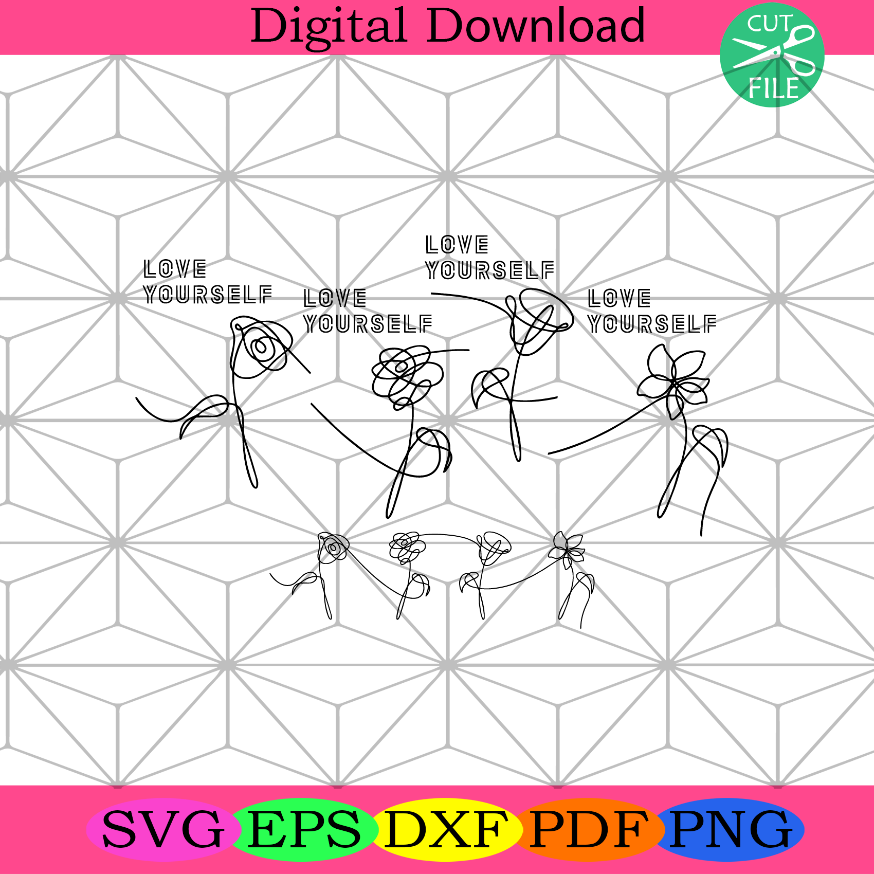 Free Free 58 Love Yourself Svg SVG PNG EPS DXF File